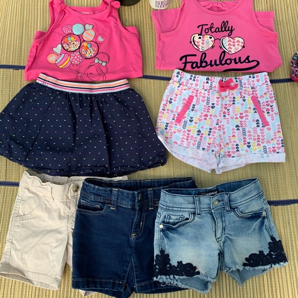 5t girls shorts